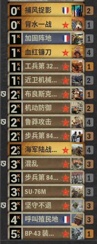 卡组截图